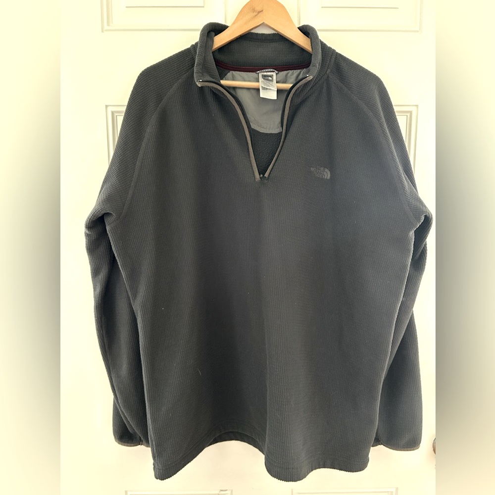 The North Face Gray Quarter-Zip Pullover